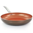 thumbnail image 2 of Copper Pan Cooking Excellence 12in Aluminum Nonstick Frying Pan, 2 of 5