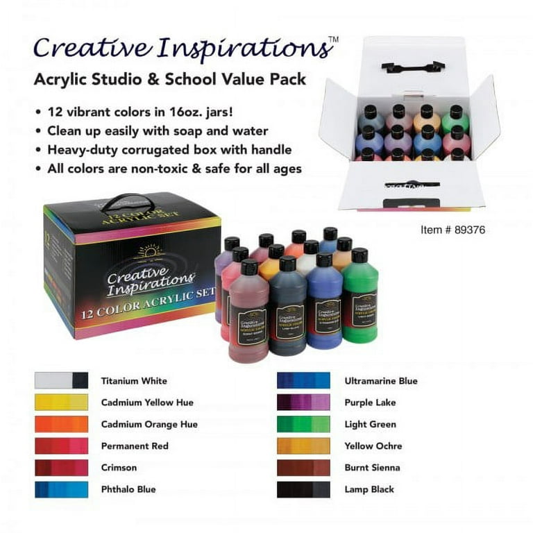 Acrylic Paints for Educators By Creative Inspirations 