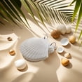 thumbnail image 4 of Shell Shape Notebook for Daily Travel Use Refillable Binder Notepad Stationery, 4 of 13