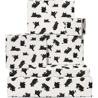  Music Black Wrapping Paper,Birthday Gift Wrap 4 PCS,Romantic  Musical Note wedding Wrapping Paper for Birthday Christmas Wedding  Anniversary Artist Boys Girls Female Men : Health & Household