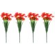 thumbnail image 1 of 1 Set 4PCS Simulados Violet Flowers Flor Arreglo Decoraciones Falsas Flores, 1 of 6