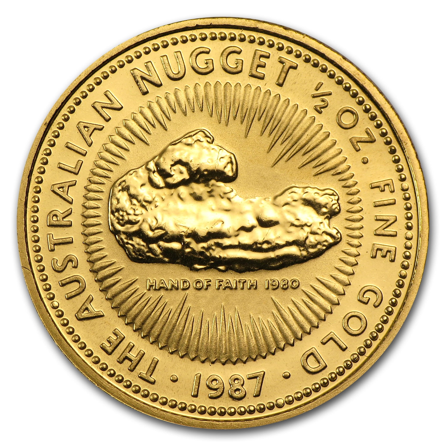 Золотые монеты 50 лет. Австралийский золотой Наггет 1987г. Золотая монета самородок 1987. Монета с золотыми самородками. Золотые монеты Австралии.