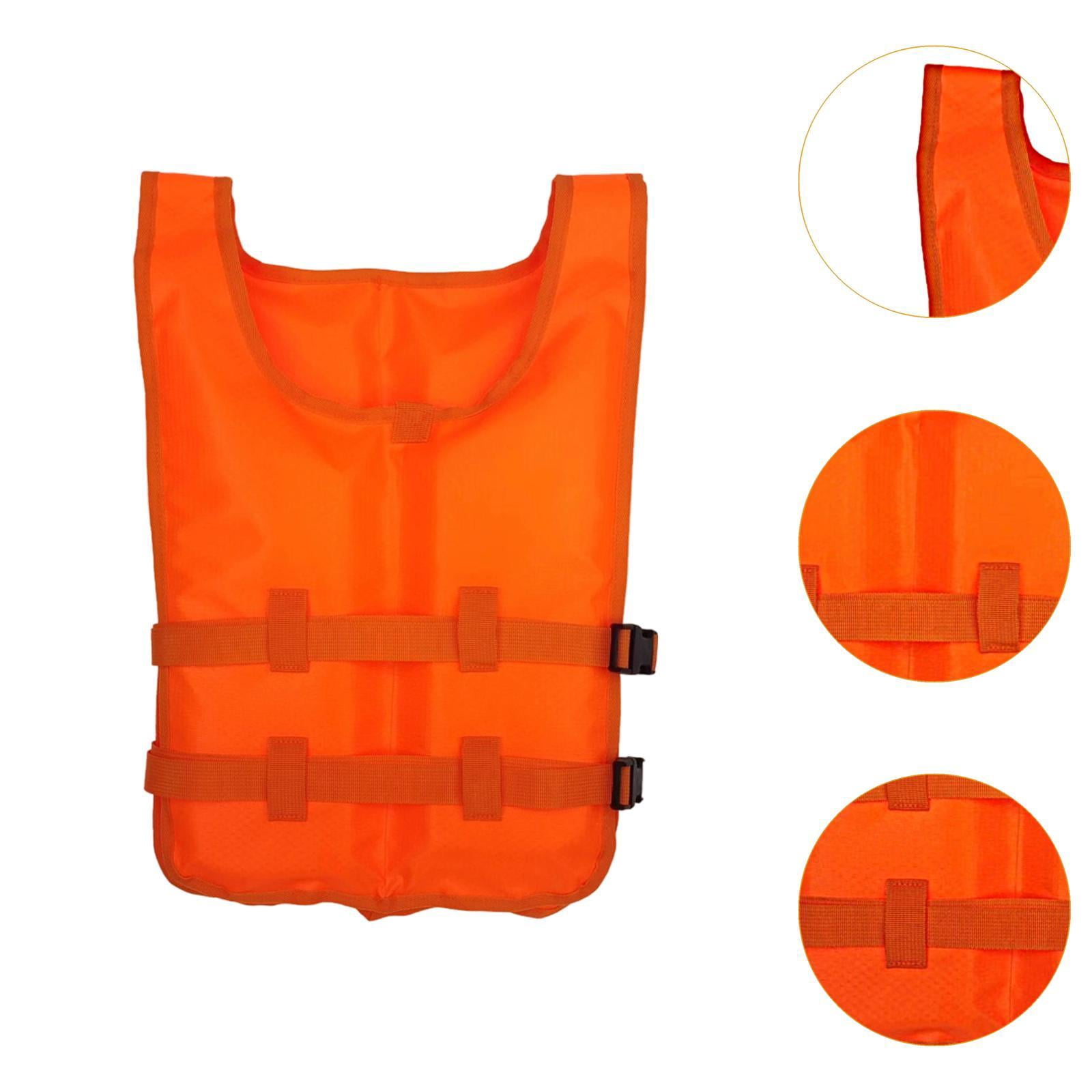 GARENDE Survival Suit Breathable Swim Vest for Surfing Kayaking Canoeing Orange