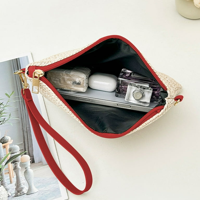 Taicans Straw Clutch Purse for Women Designer Evening Handbag