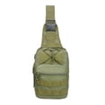 thumbnail image 3 of 2x de Hombro Táctico Del para Hombre Bandolera Paquete de Pecho para Colco Hombres Mujeres Bolso de hombro, 3 of 8