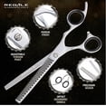 thumbnail image 4 of Regale Barber Supply Professional Mirror Finish Hair Thinning Shear, 4 of 10