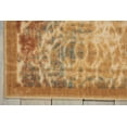 thumbnail image 4 of Nourison Graphic Illusions 5'3" x 7'5" Light Gold Damask Indoor Rug, 4 of 5