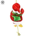 thumbnail image 3 of Luxtrada Electric Climbing Santa Claus on Beads Chain Musical Figure Christmas Ornament, 3 of 9