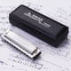 thumbnail image 3 of Harmónica Irfora Cisne Cromática Harmonica 10 Holes 40 Tonos de Tecla de C de Plata con Exquisita Caja Irfora Harmónica, 3 of 6