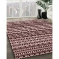 thumbnail image 3 of Ahgly Company Machine Washable Indoor Rectangle Transitional Rose Pink Area Rugs, 2' x 4', 3 of 7