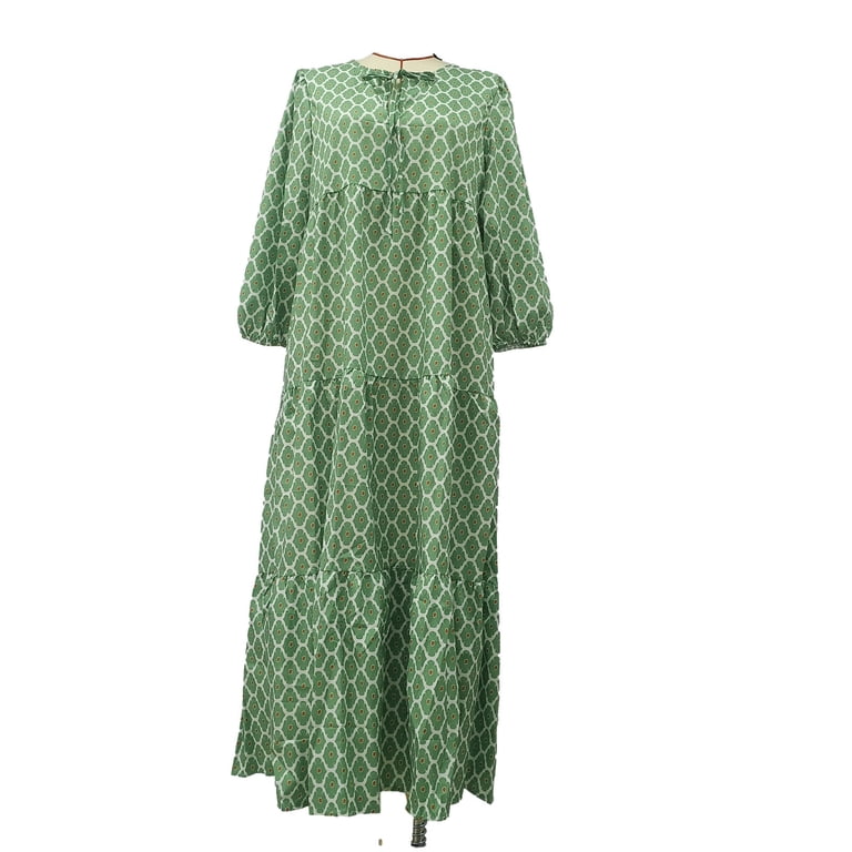 Summer Saving Wycnly Dresses for Women 2024 Plus Size Fashion Puff Sleeve Flowy Ruffle Swing Tunic Maxi Dresses Geometric Print Elbow-Length V-Neck Summer Saving Wycnly Dresses for Women 2024 Plus Size Fashion Puff Sleeve Flowy Ruffle Swing Tunic Maxi Dresses Geometric Print Elbow-Length V-Neck