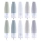 thumbnail image 3 of Moyic Botella dispensadora de viaje, Gel de ducha, tubo exprimidor de de dientes, contenedor dispensador a prueba de fugas reutilizable, regalos Almacenamiento y organización del hogar Azul 60ML Moyic HA059159-02, 3 of 5