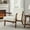 Beige, variant on CONCETTA Mid-Century Modern Accent Chair, 1-Seat Cushioned Sofa Wood Frame with Arm for Living Room, Bedroom, Brown