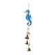 thumbnail image 2 of Carrillón de viento marino de ensueño, adorno colgante, campanilla de viento para balcón o patio caballito de mar, 2 of 9