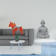thumbnail image 2 of CoudarTitie Swedish Dala Horse Ornament Collectible Dalecarlian Horse Figurine Animal Sculpture and Monkey Buddha Statue Figure Buddhist Collectible Miniature Figurine Sun Wukong Sculpture for, 2 of 8