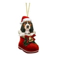 thumbnail image 4 of Adorno navideño colgante perro Perfecl artesanía decoración Navidad Estilo F, 4 of 8