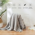 thumbnail image 5 of Simple&Opulence Gray Throw Blanket for Couch-Super Soft Fluffy Blankets for Women 50x70 Inches Cozy Lightweight Fleece Blanket for Home Décor, 5 of 5