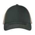 thumbnail image 2 of Yellow Rooster Mens Super Soft Mesh Back Cap Black/ Khaki OSFA, 2 of 4