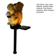 thumbnail image 2 of CSChome Lawn Lamp Decorative Lawn Lamp Vivid Appearance Bright Color Resin Bird Sculpture LED Solar Landscape Light Home Decor, 2 of 7
