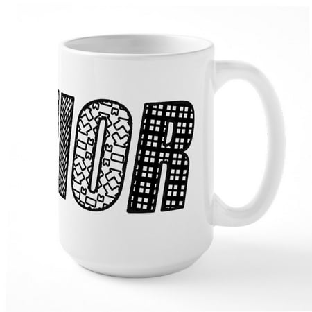

CafePress - Senior Large Mug - 15 oz Ceramic Large White Novelty Mug