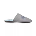 thumbnail image 3 of Club Room Mens Best Dad Embroidered Slippers Grey Small  to 7, 3 of 5