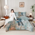 thumbnail image 4 of Homewish Vintage Knight Gloves Full Size Comforter Sets 3-Piece for Teens Adults,Retro Rustic Flower Bedding Comforter Set,Retro Aesthetic Lightweight Bedding Sets,Luxury Bedroom Decor, 4 of 8
