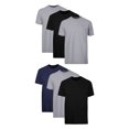 thumbnail image 1 of Remera Hanes Cuello Redondo Antitranspirante Pack de 6 Talle Grande, 1 of 5