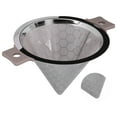 thumbnail image 1 of Tea Filter, Easy To  Stainless Steel Coffee Strainer With Anti-scalding Handle  For Household Daily Use Bar And Other Purposes, 1 of 8