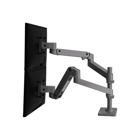 Ergotron Desk Mount for Monitor, LCD Display - Dark Gray (45-690-293)