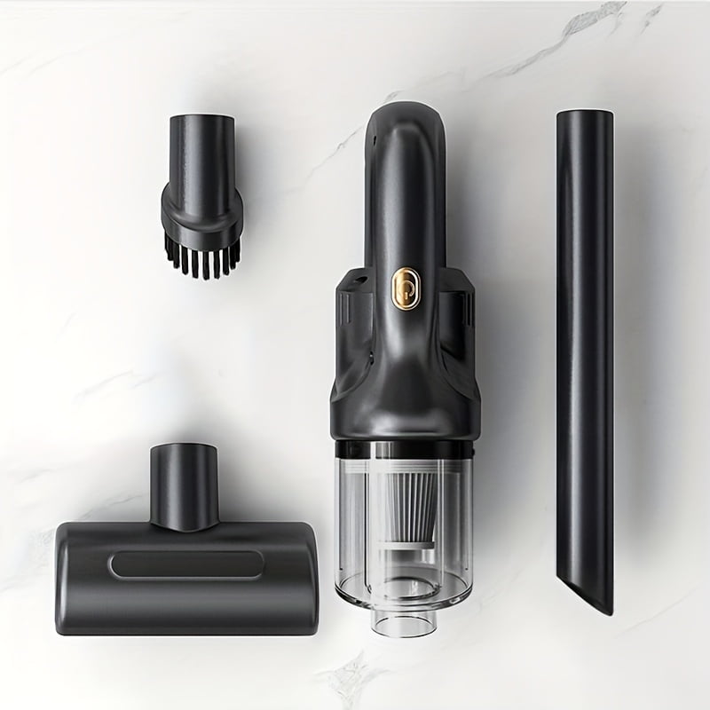 Powerful Cordless Handheld Vacuum for Home, Car & Office - Lightweight, Portable, USB-C Rechargeable, 3KPa Suction, Quiet 20dB