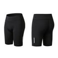 thumbnail image 2 of QLEICOM Womens Athletic Shorts, Plus Size Shorts, Yoga Pants Carry Sports To Lift Buttocks Trousers Workout Running Legging Yoga Shorts, Running Shorts, Comfy Beach Shorts, Cycling Shorts Black S, 2 of 4