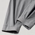 thumbnail image 5 of QIYAGBSA Men's Tie Waist Harem Pants Relaxed Drop Crotch Tapered Leg Casual Trousers with Side Pockets Streetwear Style (Gray, XL), 5 of 7