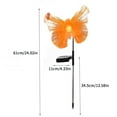 thumbnail image 3 of Beautynvta Solar Garden Lights, Jellyfish, Butterflies and Hearts Shape LED Fiber Lights, Decorative Solar Stake Light for Yard Pathway Patio Lawn Decor, 2Pcs, Colorful Light, 3 of 6