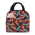thumbnail image 1 of Easygdp Fire Rescue With Red Helmet And Truck for Lunch Bag for Work Large Lnsulated Lunch Bag,Leakproof Lunch Box, 1 of 8