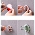 thumbnail image 5 of Gancho autoadhesivo Cocina Gancho de pared creativo Gancho adhesivo de pared Gancho autoadhesivo Gancho sin perforación Gancho de baño 5 piezas (azul) ER, 5 of 5