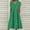 Green, variant on Dresses for Women, Plus Size Dresses Short Sleeved V-Neck Ankle-Length Dress Mid-Calf Dress with Pocket Summer Dresses for Women Navy s