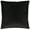 Black, variant on Paoletti Evoke Cut Throw Pillow Cover