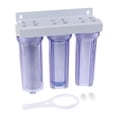 thumbnail image 1 of Cateissary 3 filtros de agua del sistema del UDF CTO del cartucho de filtro de la etapa para el hogar Cocina y Comedor, 1 of 1