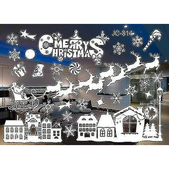 Window Sticker Christmas Pane Decoration Christmas 3