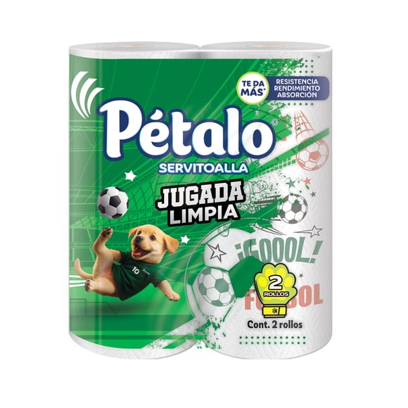 Servitoalla Pétalo Spidey 2 Rollos con 240 Hojas Dobles