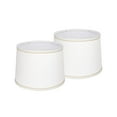 thumbnail image 4 of 2 Piece Table Lamp Shade Lampshade for Kitchen Island White, 4 of 8