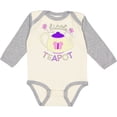 thumbnail image 3 of Inktastic Little Teapot Cute Teapot with Butterflies Boys or Girls Long Sleeve Baby Bodysuit, 3 of 5