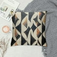 thumbnail image 2 of Heduofu Black and Cream Boho  Geometric Bohemian Ethnic Cushion Case Vintage Pillow Case Black Throw PillowCase for Party Sofa Couch Bed Indoor Living Room 12x12in, 2 of 5