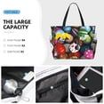 thumbnail image 3 of Xecao Easter Egg for versatile beach bag for women includes zipper pockets and waterproof material, ideal for vacations and adventures., 3 of 7
