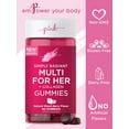 thumbnail image 6 of Multivitamin for Women | 60 Gummies | Plus Collagen & Biotin | Mixed Berry Flavor | by Pink, 6 of 8