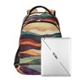 thumbnail image 7 of FORMRS Kids School Backpack Elementary Student Unisex Travel Bookbag with Reflective Stripes, Artistic Desert Pattern, 7 of 7