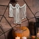 thumbnail image 3 of 2 Piezas de Tapices de Pared de Macramé para Fiesta de Halloween, Decoración para el Hogar Espeluznante y Brujería, Arte Gótico Bohemio de la Academia Oscura, 3 of 4