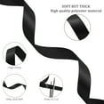 thumbnail image 6 of THEGLY 5/8 inch x 100 Yard Black Satin Ribbon Perfect for Gift Wrapping, Weddings, Crafts,Christmas,Easter,Floral Arrangements,Hair Styling,Invitation Decor & More, 6 of 7