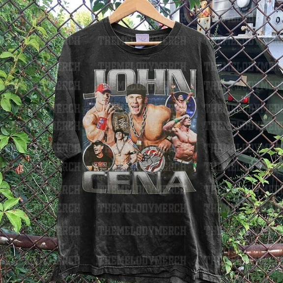 Retro John Cena T-Shirt, Vintage Bootleg Style Shirt, Gift For Women And Man Unisex