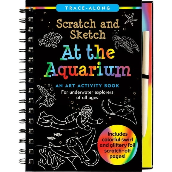 Scratch & Sketch at the Aquarium, (Hardcover)